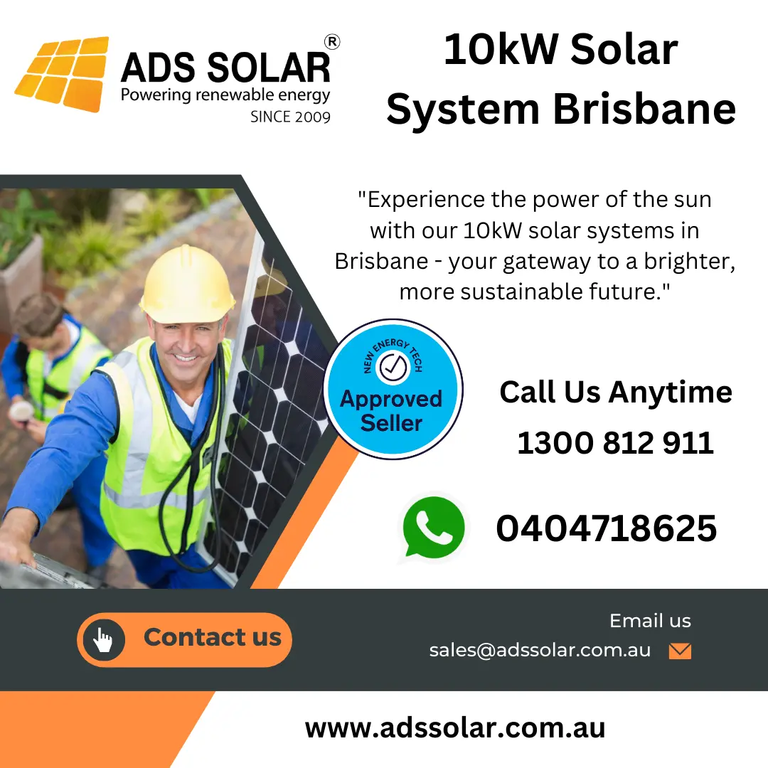 10kW Solar System Brisbane