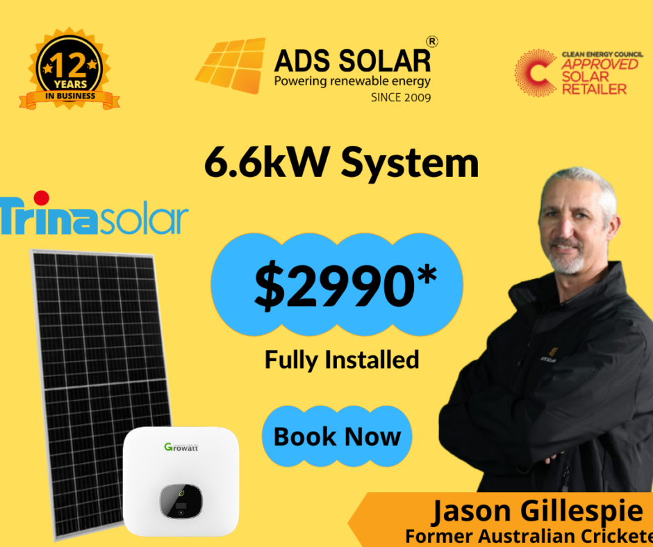 6.6kw Solar System offers 6.6kW Solar System Adelaide