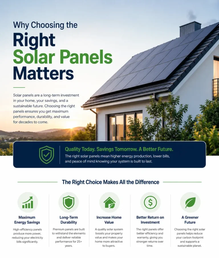 How to choose the right solar panels in Australia