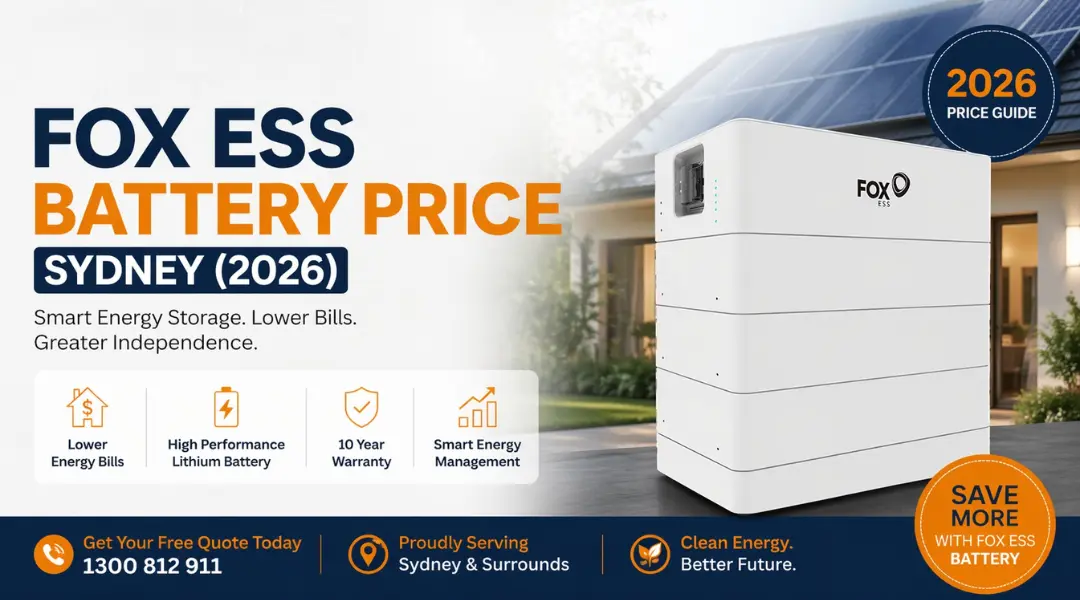 Solar energy storage with Fox ESS