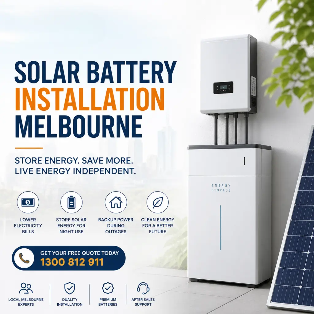 Solar battery image supplied for Ads Solar's Melbourne service