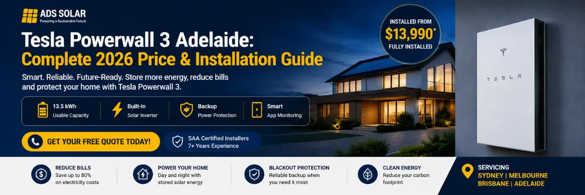 Tesla Powerwall 3 Price Adelaide