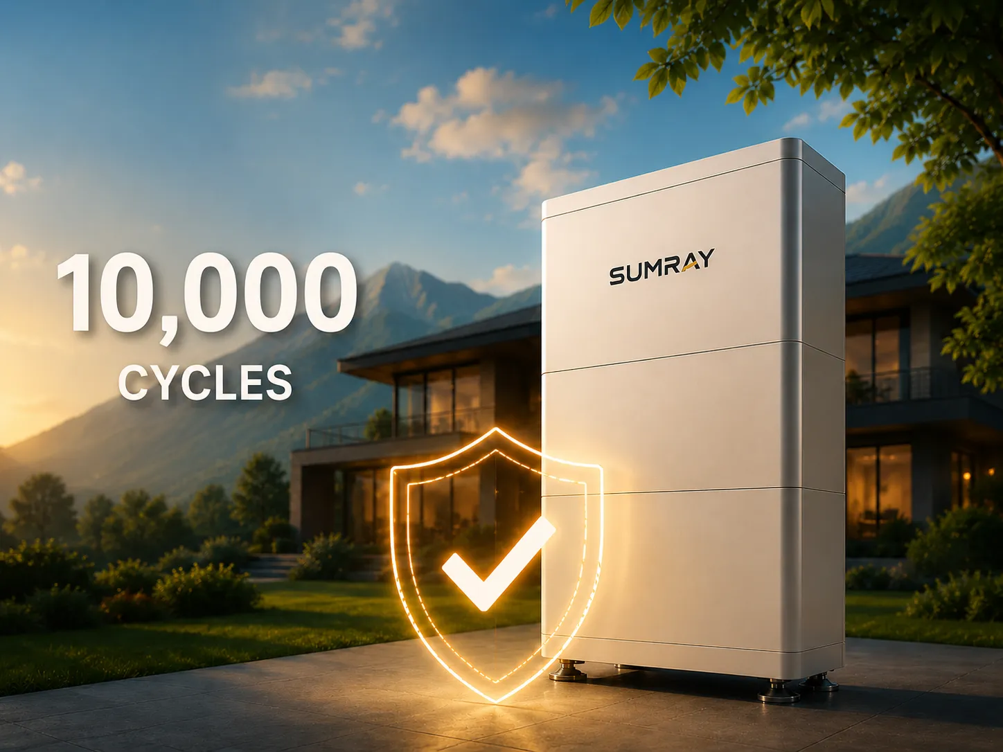 Sumray LV14G solar battery with Solis hybrid inverter in Australia